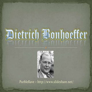 Dietrich Bonhoeffer