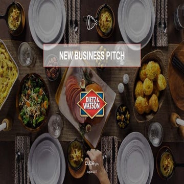 Dietz & Watson Pitch Brief