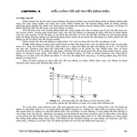 "Thu Vien Sach Co Khi" – Dieu chinh toc do truyen dong dien