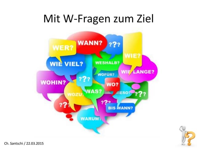 7 W-Fragen des Projektmanagements
