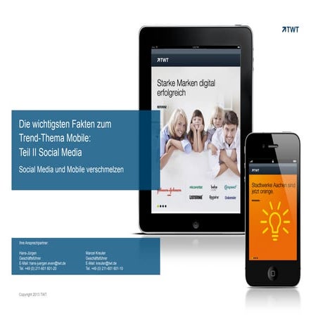 Die wichtigsten Fakten zum Trend-Thema Mobile Teil II: Social Media 