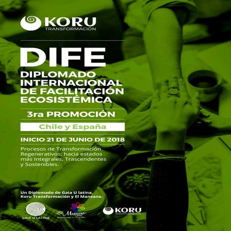 Dife   Diplomado Internacional en Facilitación Ecosistemica