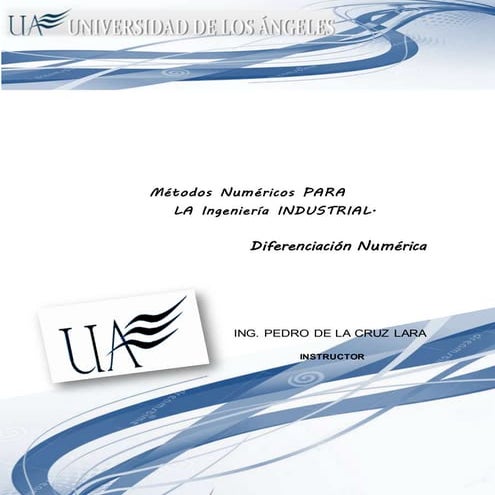 Diferenciacion numerica