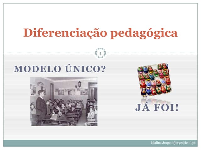 Diferenciação pedagógica