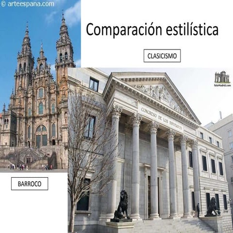 Diferencias arte barroco i neoclasico