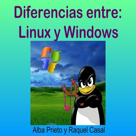 Linux VS Windows | PPT | Operating Systems | Computer Software and ...