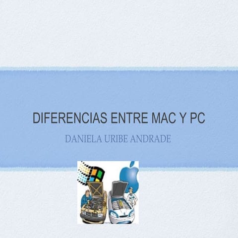 Diferencias entre mac y pc