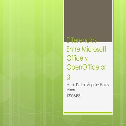 Open Office Vs Microsoft Office | PPTX