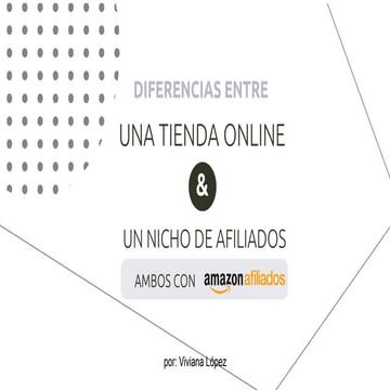 Diferencias entre una tienda online y un nicho de afiliados