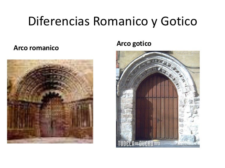 Diferencias Romanico Y Gotico