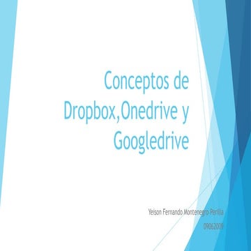 Diferencias y conceptos de dropbox, skypedrive y googledrive