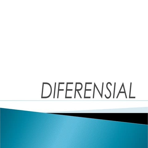 Matematika Teknik - Diferensial