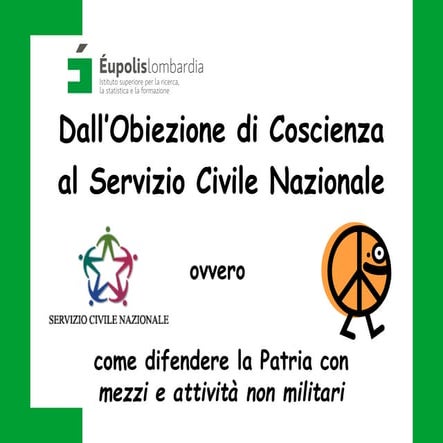 Difesa, odc, servizio civile