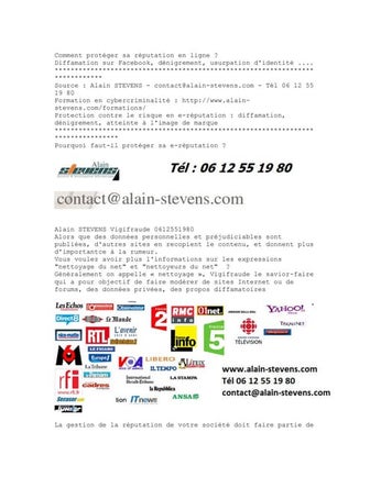 Diffamation facebook-twitter-formation-cybercriminalite-alain-stevens-reputat...