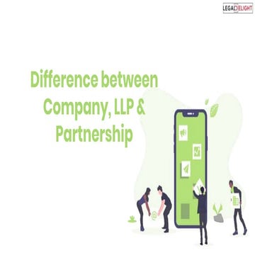 Difference Between Company, Limited Liability Partnership and ...