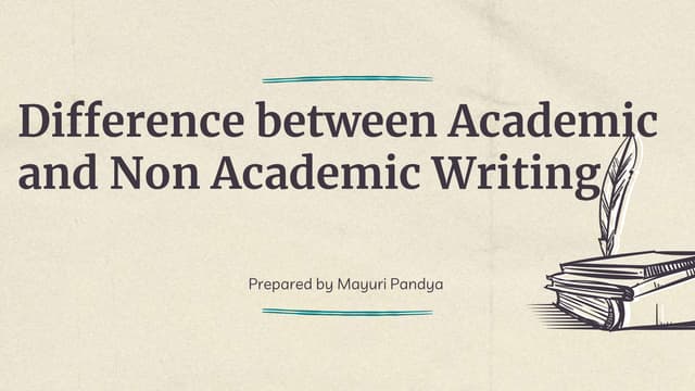 Professional and-academic-writing | PPTX