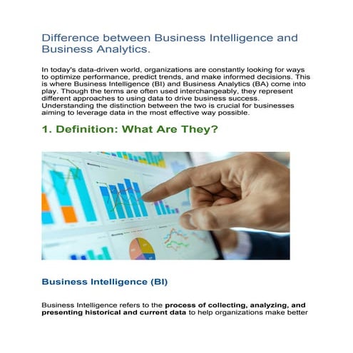 Difference between Business Intelligence and Business Analytics.docx