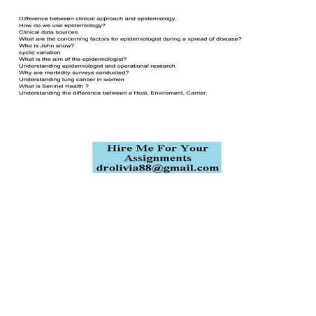 Difference between clinical approach and epidemiology How d.pdf