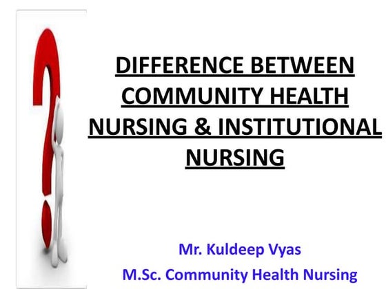 Community Health Nursing introduction pdf | PDF | Eldercare | Family ...