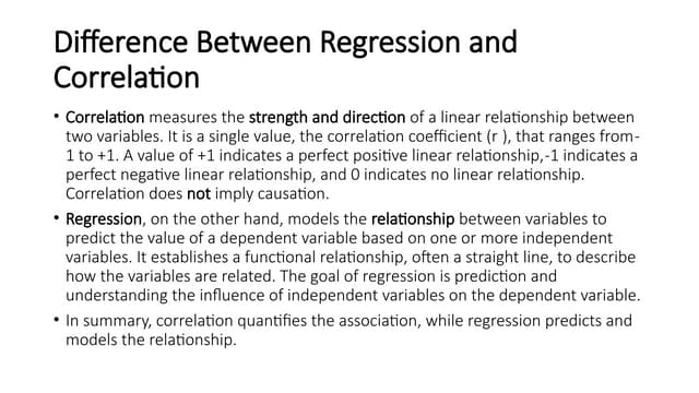 Difference Between Regression and Correlation.pptx