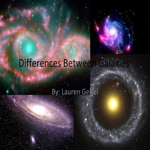 Differences between galaxies 