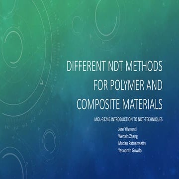 Different ndt-methods-for-polymer-and-composite-materials
