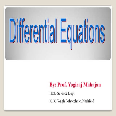 Differential equation.ypm