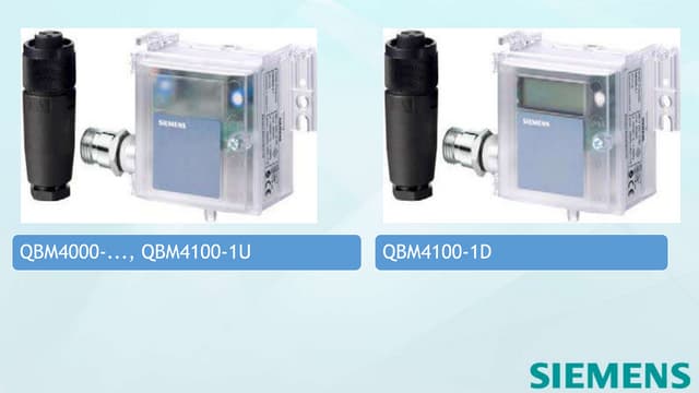 Siemens Differential pressure sensor  qbm4000