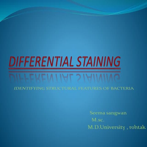 Differential staining