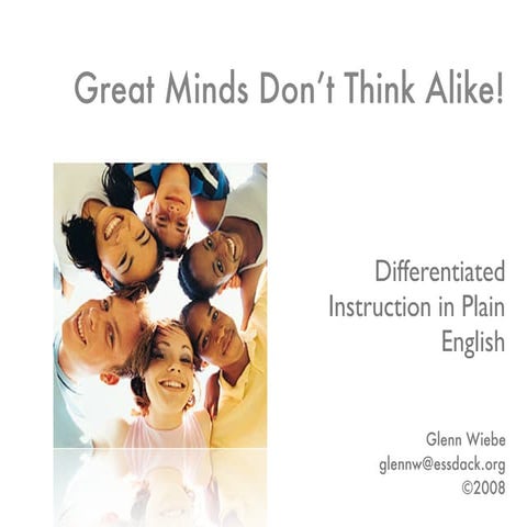 Differentiated Instruction