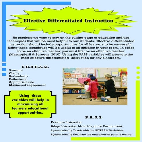 Differentiated instruction | PDF