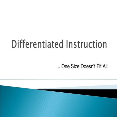 Differentiated instruction marilyn toro