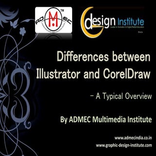 Differentiate illustrator n coreldraw