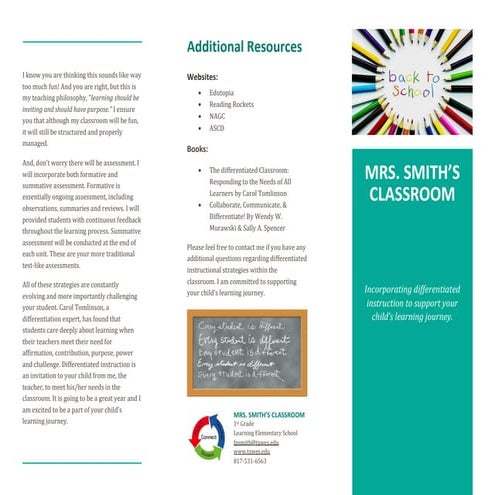 Differentiation Brochure