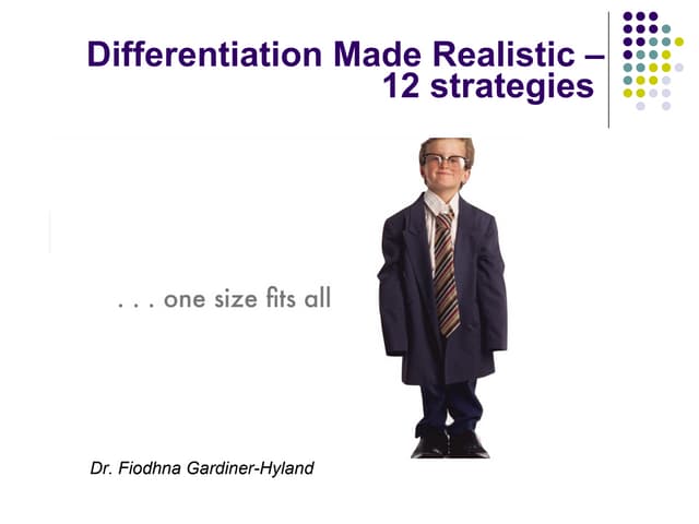 Differentiation Made Easy