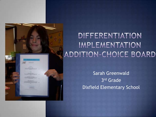 Differentiation Power Point PPT differentiation-power-point-ppt