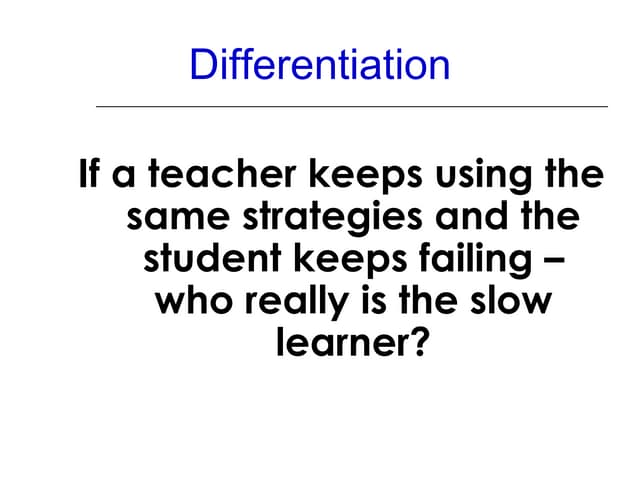 Differentiation pp