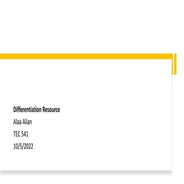 Differentiation Resource_ TEC 541.pptx