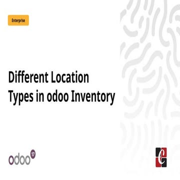 Different Location Types in odoo Inventory
