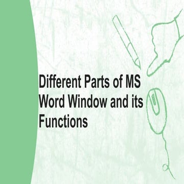 Different Parts of MS Word 2nd class.pptx