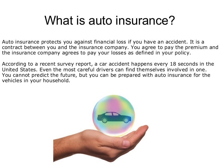 Different types of auto insurance coverage