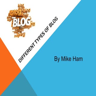 Different types of blog