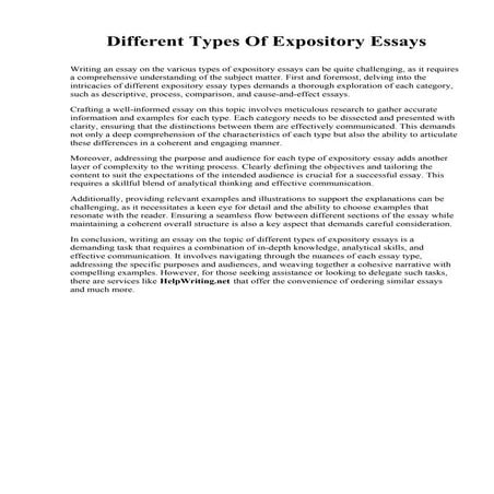 Different Types Of Expository Essays.pdf