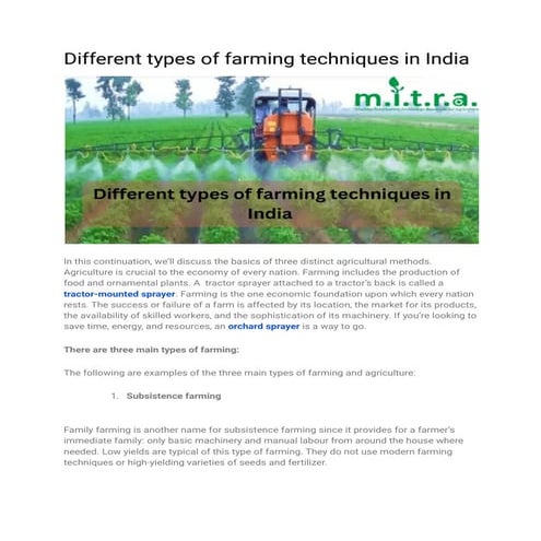 Different types of farming techniques in India.pdf