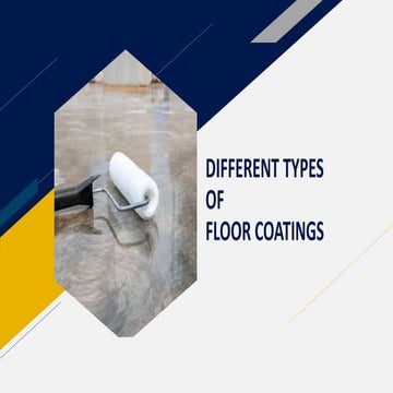 Different types of floor coatings
