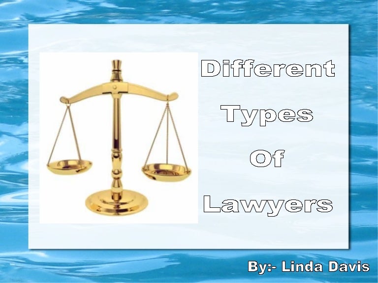 Different types of lawyer
