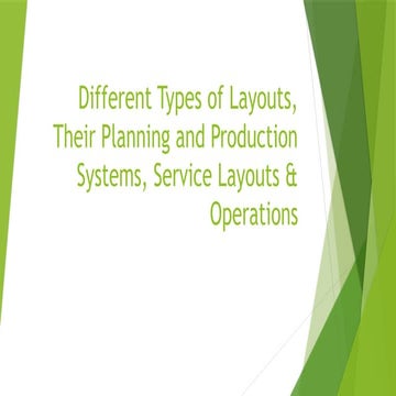 Comprehensive Guide to Layout Types, Planning, and Production Systems ...