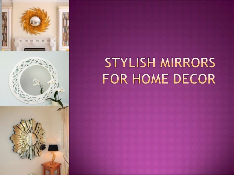 Different types of mirrors for home decor