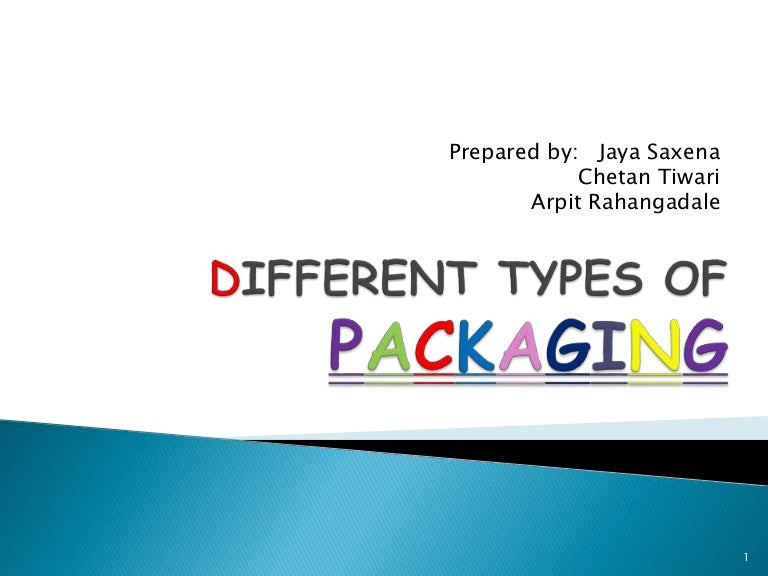 5 Types Of Packaging