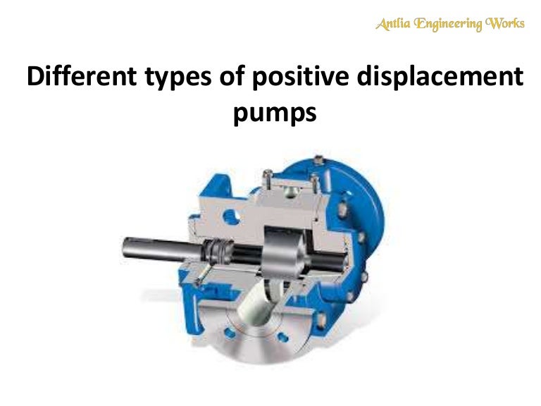 Types Of Positive Displacement Pumps